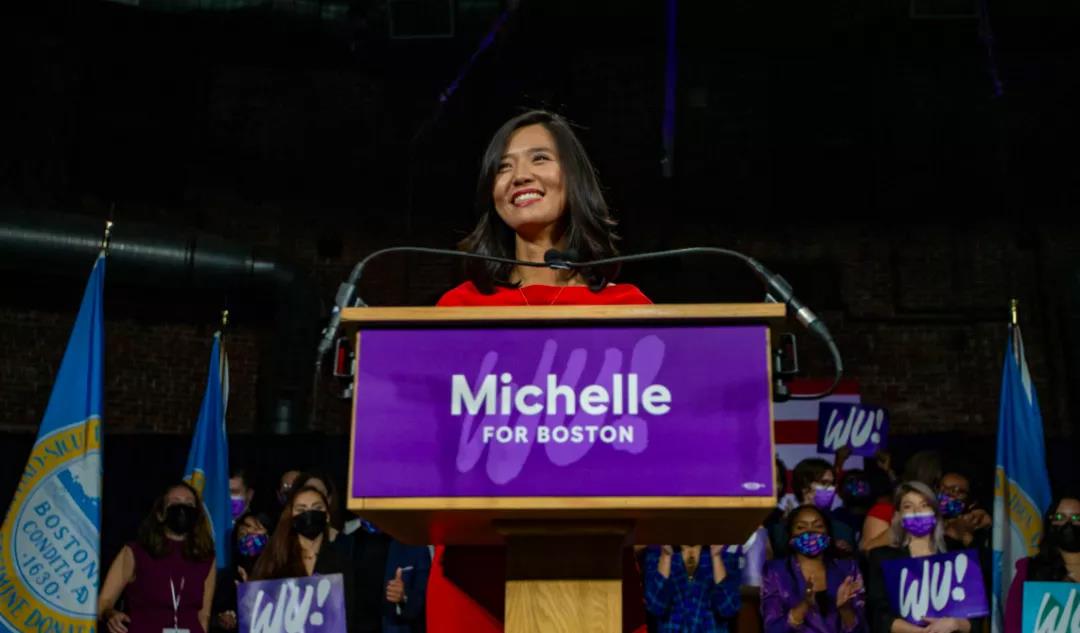 36岁华裔女议员吴弭(Michelle Wu)当选女市长 36岁华裔女议员吴弭(Michelle Wu)当选女市长